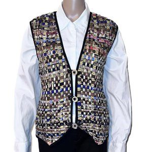 Vintage Nativewear Designs Multi-Colored Vest